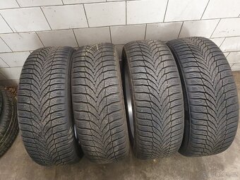 Originální zimní AL kola Seat 5x112 r17 pneu 225/50 r17 - 17