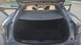 Tesla S, LR, 26 tis. km, tov. záruka, krémová kůže, yoke - 17