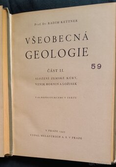 GEOLOGIE - MINERALOGIE - KNIHY - 17