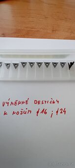 Nože do hladicích tyčí narex - 17
