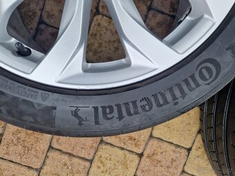 Letní sada originál AUDI 5x112 8x18 ET39 s pneu - 17