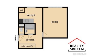 Prodej družstevního bytu 1+1, 33 m2, ul. Haškova, Karviná-Rá - 17