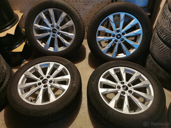 Audi Q3 (F3) - orig. 18" alu so zimnými pneu DOT 24 8+ mm - 17