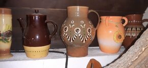 hmoždíře, váhy, svícny, porcelán, stará keramika - mix věcí - 17