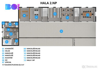 Prodej výrobní haly 1147 m², pozemek 3049 m², Frýdlant nad O - 17