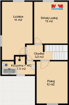 Prodej RD 5+kk, 125 m², Sulice u Jesenice, Praha - východ - 17