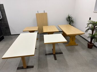 9ks PROFI restaurační jídelní stoly GASTRO - 17