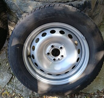 Prodám 4x pneu z Fiata Doblo - 195/65R15-91T-TL - 17
