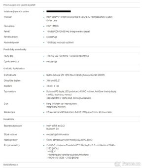 HP Spectre x360 15-df1111nc - 17