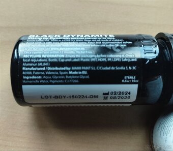 Tetovací barvy Dynamic 13x15ml, NOVÉ, NEPOUŽITÉ - 17