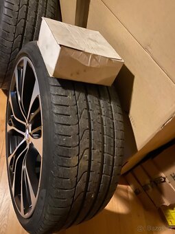 Originál BMW STYLE 599 + pneumatiky PIRELLI P ZERO E - 17