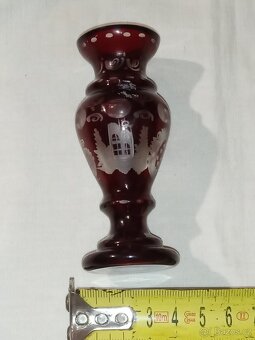 Sklo - korbely, popelníky, karafy, flakony, vázy, grogovky - 17