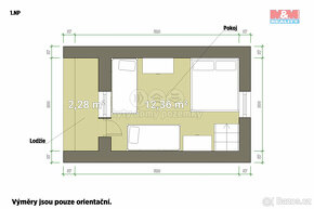Prodej chaty, 36 m², Myslív, zahrada 367 m² - 17