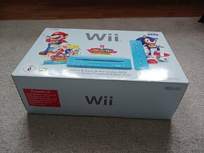 Nintendo Wii Mario Sonic edice - jak nové - 17