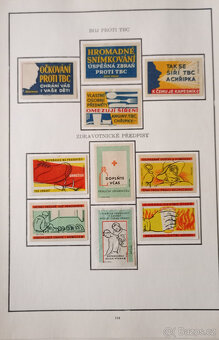 Historické zápalkové nálepky Československo r45-58 - 17