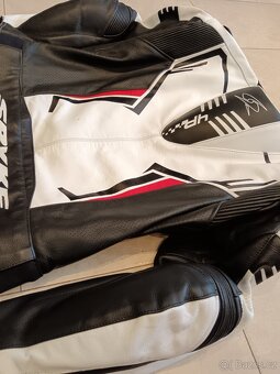 Spyke Assen Sport-Pánská kožená moto kombinéza, dvoudílná - 17