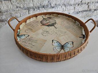 červený presovač Smeg, větrák 2v1,levandule podnos 35cm - 17