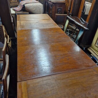 Starožitný sekretář, stůl, hodiny, komoda... - 17