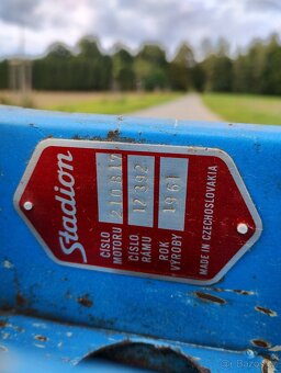 Prodám výborně zachovalou jawu Stadion S22 rok 1961 - 17
