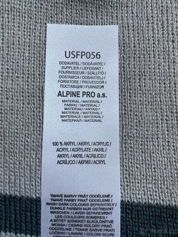 Nová unisex tenčí šála ALPINE PRO - šedá, 160 cm - 17