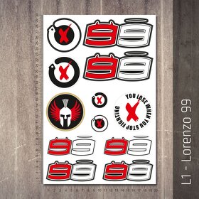 Samolepky KTM+RedBull Arch 20x30cm - 17