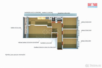 Prodej bytu 4+1, 85 m², Hostomice, ul. Dobříšská - 17