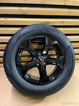 Alu originální kola Audi Q3 černé 5x112, 215/65 R17❄️ - 17