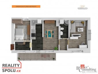 Prodej, byty/2+1, 55 m2, U Hřiště 52, 25267 Tuchoměřice, Pra - 17