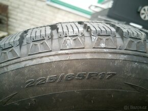 Prodám zánovní kola Toyota 225/65 R17, 5x114.3 - 17
