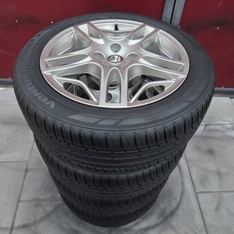 16-LETNÍ OBUTÁ ALU LITÁ KOLA 4x98 ORIGINÁL ALFA ROMEO MiTo - 17