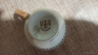 Skleničky porcelán - 17