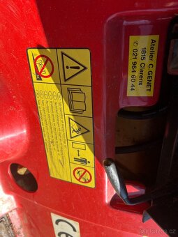 Yanmar sekačka,tříválec DIESEL,420MTH,na veliké plochy - 17