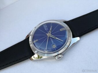  PRIM DIPLOMAT modrý ciferník TOP stav  - 17
