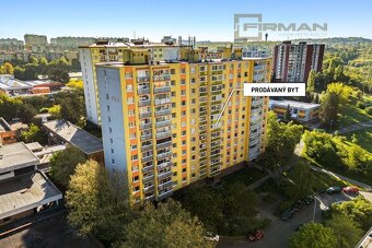 Prodej 1kk po rekonstrukci s nadstandardní lodžií a krásným  - 17