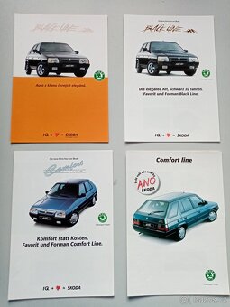 Prospekty škoda favorit, forman - 17