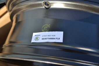 Škoda Kamiq/Scala,S.Arona– NOVÉ 16 originál Alu disky-černé - 17