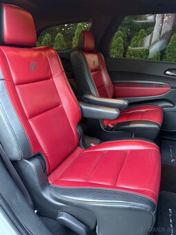 Dodge Durango R/T 5.7 V8 HEMI—2021–4x4—69.000km—červená kůže - 17