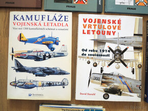 Plastikové modely, vojenská letadla, 9 knih - 17