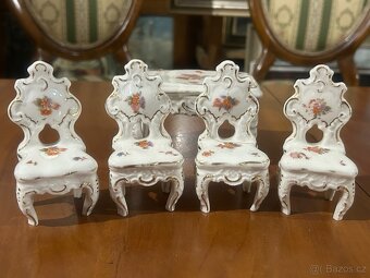 Sběratelský porcelánový miniatur set – ručně malovaný - 17