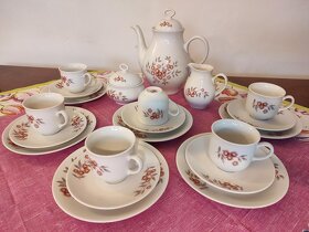 Porcelán - kávové, čajové a jídelní sety a další z pozůstalo - 17