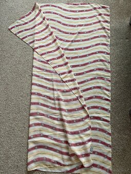 Nový velký dámský šátek Port Louis s pruhy - 160 x 120 cm - 17