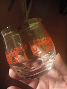 Staré sklo- karfa, misky, sklenice... - 17