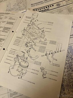 TELEFUNKEN HIFI originální servisní schéma a manuály 65ks - 17