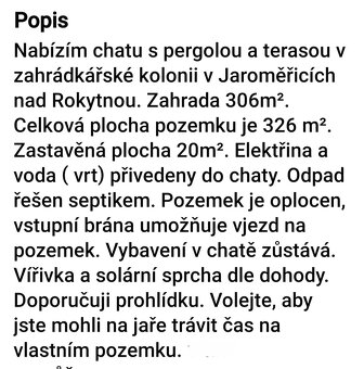 Zahrada s chatkou - 17