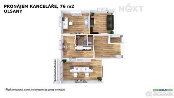 Pronájem byt 3+1, 76㎡ - 17