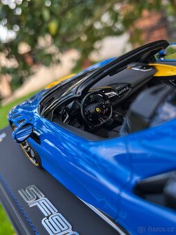 BBR - Ferrari SF90XX Spider, Azzuro Dino, 1:18, 240ks - 17