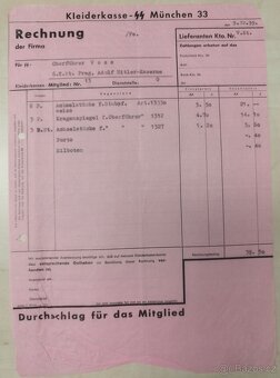 DOKUMENTY PO GENERÁL SS BERNHARD VOSS 4 - 17