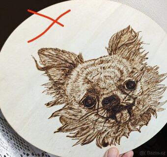 Vypalování do dřeva ,prkénka, překližka (pyrografie) - 17