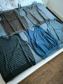 Pánské vesty Tommy Hilfiger a Reserved, velikost XL - 17