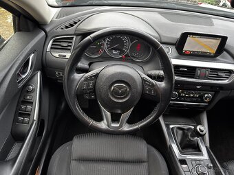 Mazda 6 2.0i,121KW,188TKM,WEBASTO,LED,PDC,RVM,TZ,ALU,SERVIS - 17